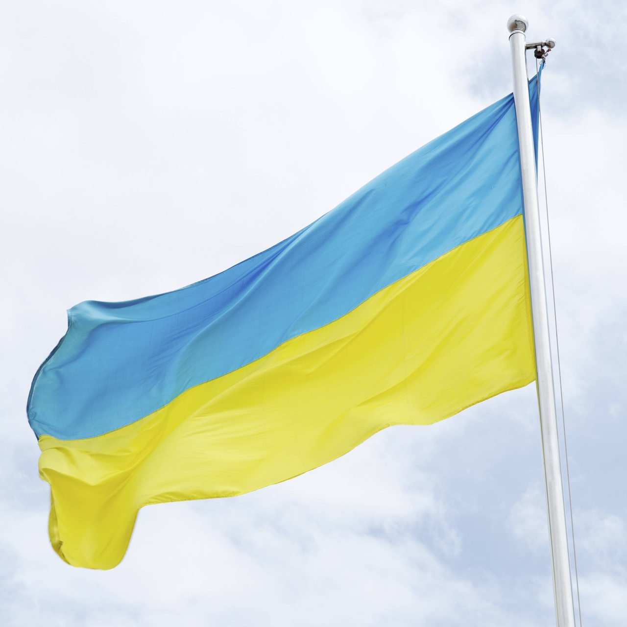 Ukraine-Flagge